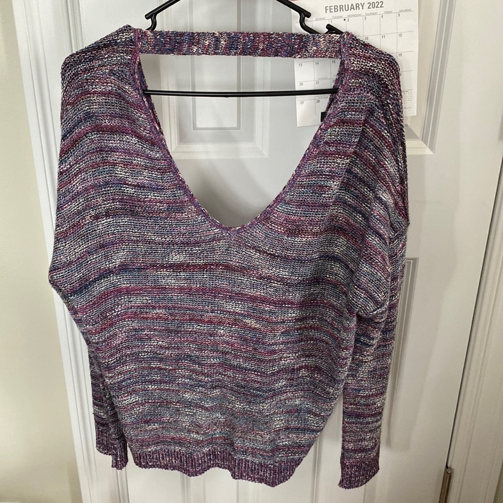 Express Open Back Sweater